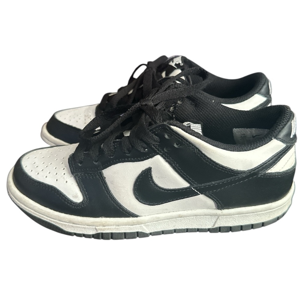 NIKE Kids Black and White Panda Dunk Sneakers